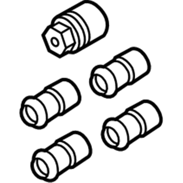 Ford 6L3Z-1A043-AA Nut - Wheel