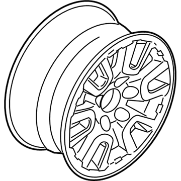 Ford CL3Z-1007-B Wheel Assembly