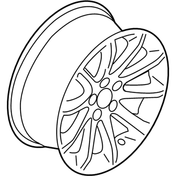 Lincoln BA1Z-1007-C Wheel Assembly