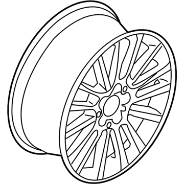 Lincoln BA1Z-1007-B Wheel Assembly