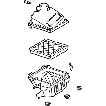 Lincoln JX6Z-9600-E Cleaner Assembly - Air