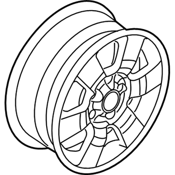 Lincoln BL7Z-1007-A Wheel Assembly