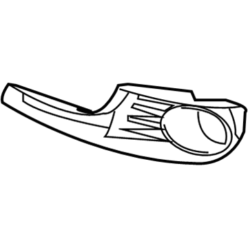 Ford 8A2Z-17E811-A Lens - Fog Lamp