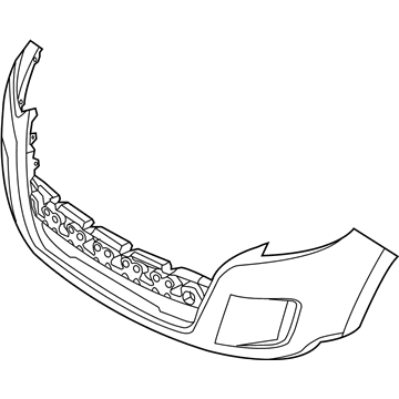Ford Edge Bumper Cover - BT4Z-17D957-BPTM