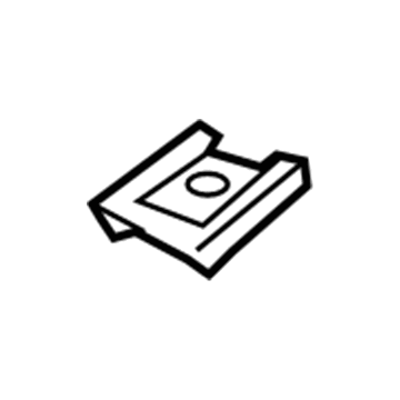 Ford -W704277-S438 Nut - Spring