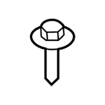 Ford -W710763-S901 Screw