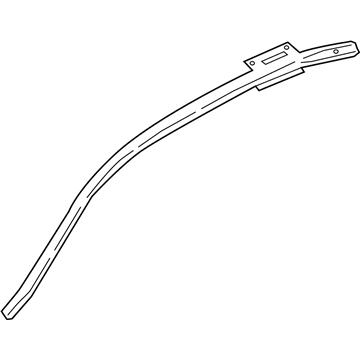 Lincoln GD9Z-5451186-A Rail Assembly - Body Side - Upper