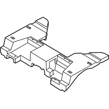 DB5Z-78310B17-A Ford Storage Compart, Rear Illustration 1 of 1