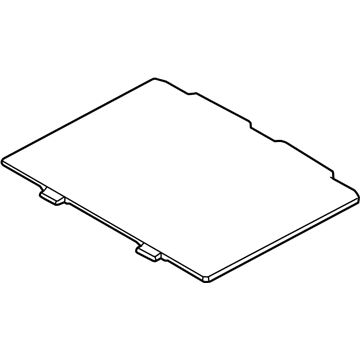 Ford DB5Z-7813046-CA Rear Cover DB5Z-7813046-CA Ford Rear Cover Illustration 1 of 1