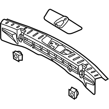Ford DB5Z-7842624-BB Sill Plate, Rear DB5Z-7842624-BB Ford Sill Plate, Rear Illustration 1 of 1