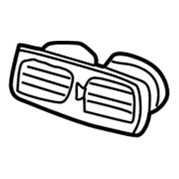 Ford 2L5Z-19893-BA Louvre Assembly - Vent Air
