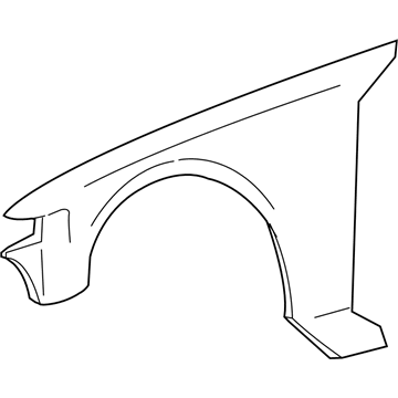 Lincoln Town Car Fender - 8W1Z-16005-A