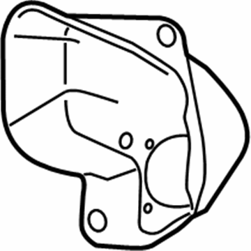 Ford YL3Z-9927936-B Housing - Fuel Tank Filler Pipe