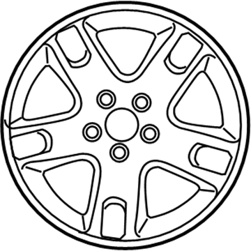 Ford Explorer Sport Trac Spare Wheel - 2L5Z-1007-AA