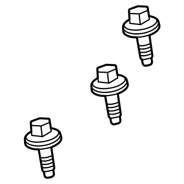 Lincoln -W719954-S439 Bolt And Washer Assembly - Hex Head