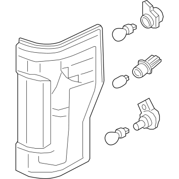 PC3Z-13404-H Ford LAMP ASY - REAR Illustration 1 of 1