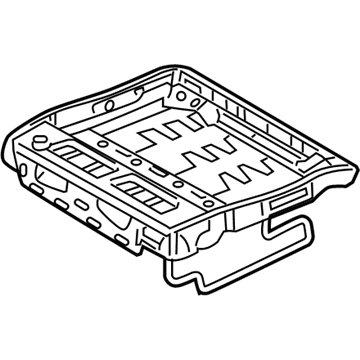 Ford AE5Z-5463100-A Frame And Spring - Front Seat Cushion