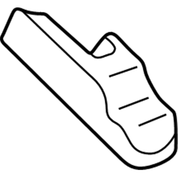 Ford XW7Z-5461749-BBC Cover - Seat Track