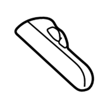 Ford F1VY-5461748-A Cover - Seat Track