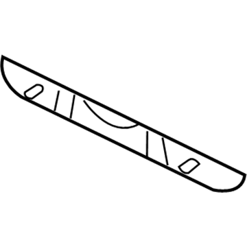 Ford 2L7Z-7843400-AAG Handle With Lock Cylinder