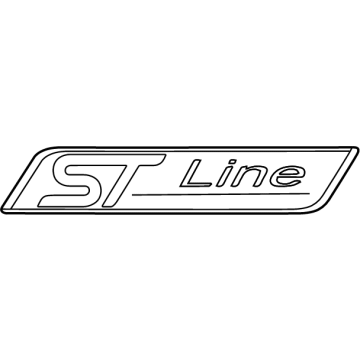 Ford G1BZ-16720-A Name Plate