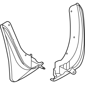 Ford LB5Z-16A550-AA Kit - Mudflap