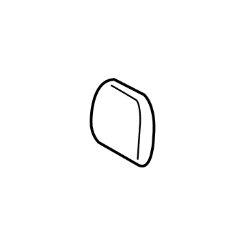 Ford KC3Z-18501A04-AA Cover Assembly - Rear Seat Headrest