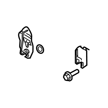 Ford 9U5Z-9662452-A Striker Assembly - Latch