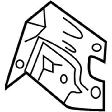 Ford BB5Z-16A142-A Bracket - Fender Mounting