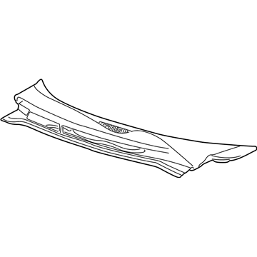 Mercury 7F2Z-17022A68-BA Grille - Cowl Top