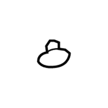 7T4Z-7804082-A Ford Headliner Mount Plate Illustration 1 of 1