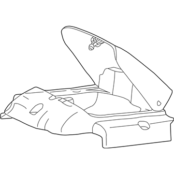Ford Excursion Engine Cover - YC3Z-6A949-AA