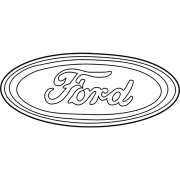 Ford F85Z-1542528-C Name Plate