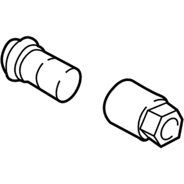 Ford DM5Z-1A043-A Nut - Wheel