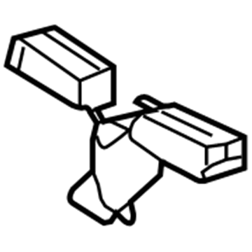 Ford 8S4Z-5460044-AA Buckle Assembly - Seat Belt