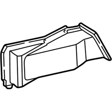 Ford F2UZ-18B299-A Cover - Heater Blower