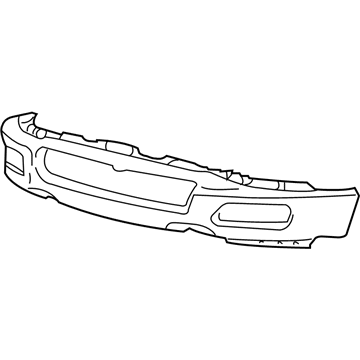 Ford 4L3Z-17757-AA Bumper Assembly - Front
