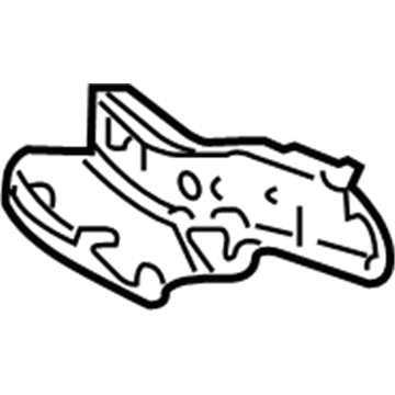 Ford 4L3Z-17752-AA Bracket - Bumper Mounting