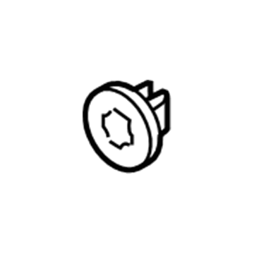 Ford -W700505-S300 Nut - Plastic