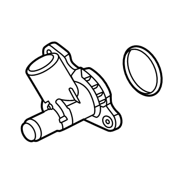 Ford HL3Z-8592-A Connection - Water Inlet