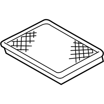 Lincoln XW4Z-9601-AC Element Assembly - Air Cleaner
