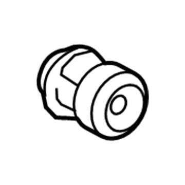Ford 7C3Z-1521990-A Lock Cylinder - Less Keys
