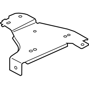 Ford BR3Z-12A659-B Upper Bracket BR3Z-12A659-B Ford Upper Bracket Illustration 1 of 1