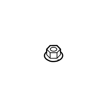 Ford -W520102-S440 Nut - Flanged