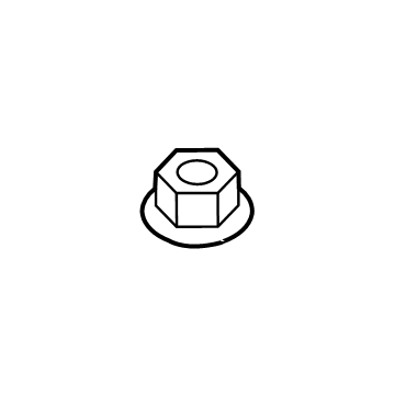 Ford -W520201-S450B Nut And Washer Assembly - Hex.