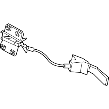Ford FU5Z-9661382-A Latch Assembly - Rear Seat Back