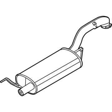 Ford RL3Z-5230-C Muffler