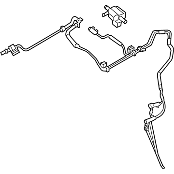 Lincoln CJ5Z-9961-C Valve Assembly - Rubber