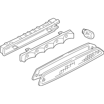 Mercury 8L2Z-13A613-A Lamp Assembly - Rear - High Mounted