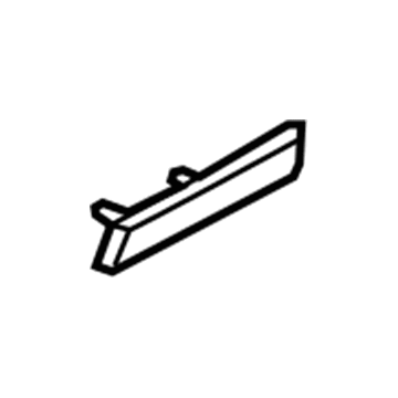 AE9Z-7420942-CD Ford Trim Molding, Charcoal, Passenger Side Illustration 1 of 1